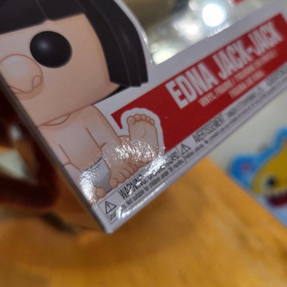Disney Pixar Incredibles 2 Edna Jack-Jack 2018 Summer Convention Exclusive Pop - Picture 10 of 11